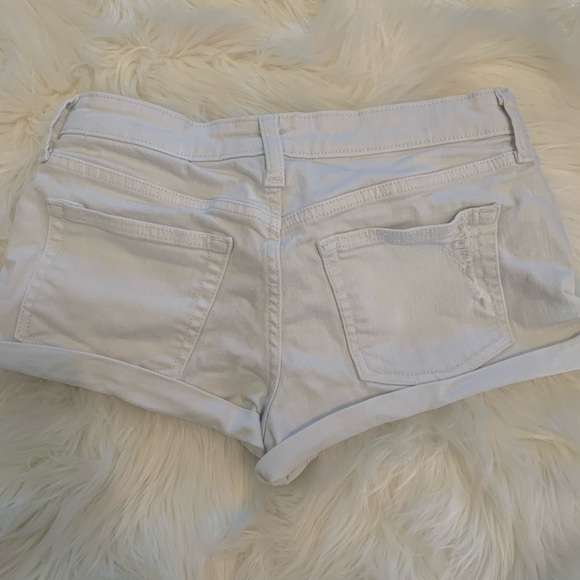 cute white jean shorts - Picture 3 of 7